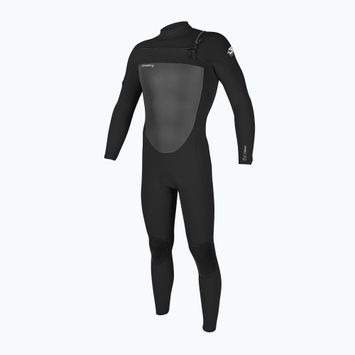 Мъжки O'Neill Epic 4/3 Chest Zip Full black/black Плувна пяна