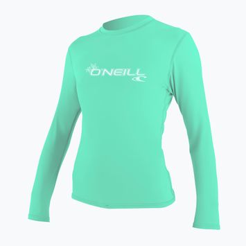 Дамски бански с дълъг ръкав O'Neill Basic Skins Sun Shirt light aqua