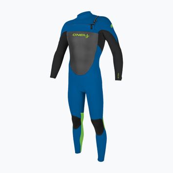 Детска пяна за плуване O'Neill Epic 3/2 mm Chest Zip Full ocean/black/dayglo