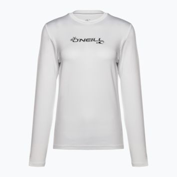 Дамска тениска за плуване O'Neill Basic Skins Sun Shirt white 4340