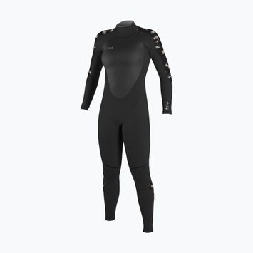 Дамска плувна пяна O'Neill Epic 5/4 Back Zip Full black/black/cindydaisy
