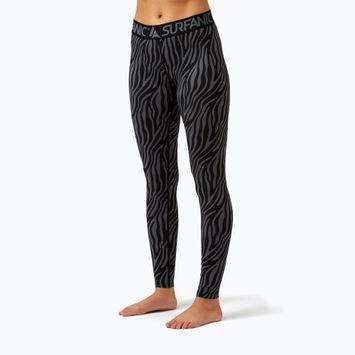 Дамски термо панталони Surfanic Cozy Limited Edition Long John black zebra
