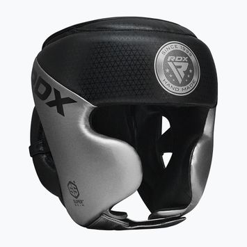 Боксова каска RDX L1 Mark Pro Cheek Training Head Guard silver