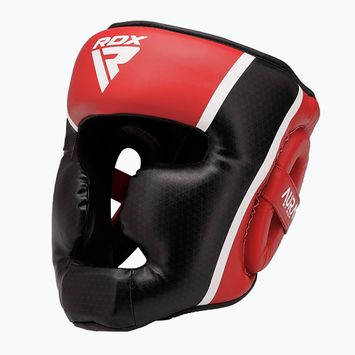 Боксова каска RDX Head Guard Aura Plus T-17 red