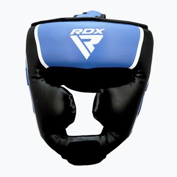 Боксова каска RDX Head Guard Aura Plus T-17 blue