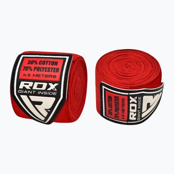 Боксови превръзки RDX HWX-RR+ червени