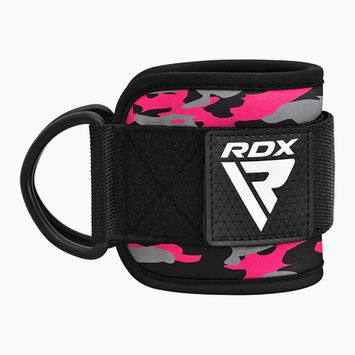 Каишки с кука за глезена RDX A4 Ankle Straps For Gym Cable Machine pink