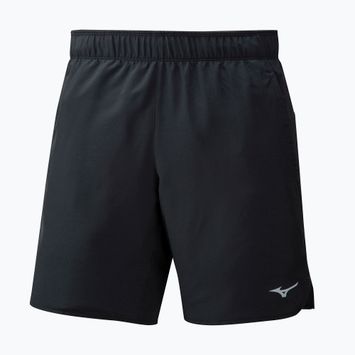 Мъжки къси панталони за бягане Mizuno Core 7.5 2in1 black