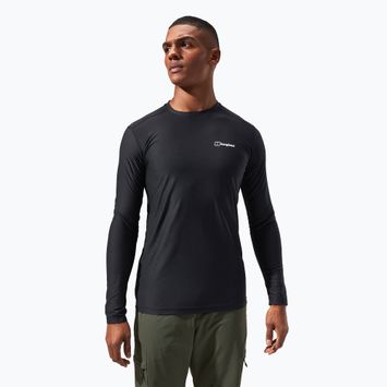 Мъжка блуза с дълъг ръкав Berghaus 24/7 Basecrew black/black