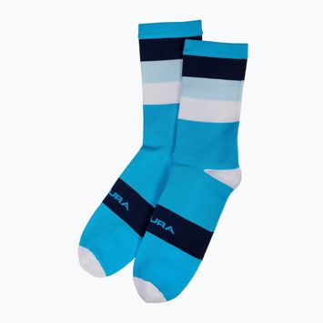 Мъжки чорапи за колоездене Endura Bandwidth hi-viz blue