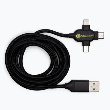 Kabel Ridge Monkey Vault USB-A to Multi Out черен RM195