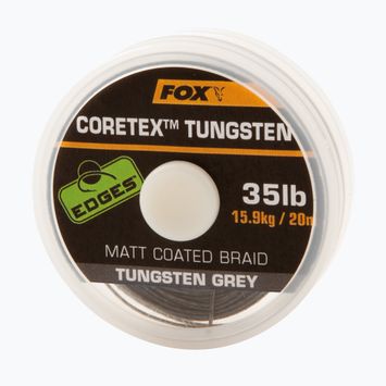 FOX Coretex Tungsten шаранска оплетка сива/зелена CAC697