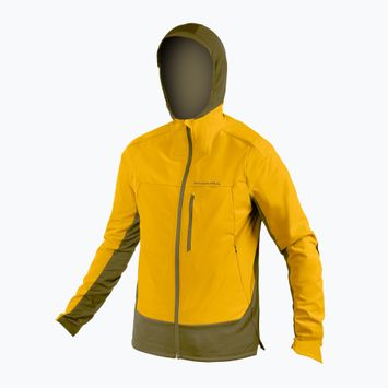 Мъжко яке за колоездене Endura MT500 Polartec mustard