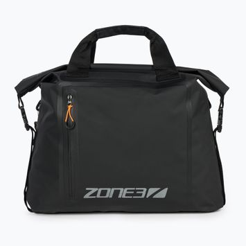 ZONE3 Водоустойчива чанта за водни костюми черна/оранжева