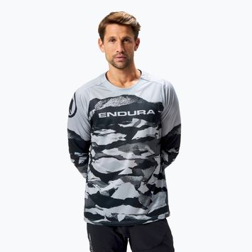 Endura Mountain Camo Ltd колоездачен дълъг ръкав черен