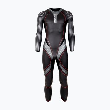 Мъжки неопренов костюм за триатлон HUUB Aegis XV 3:5 black/red