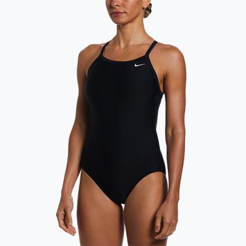 Дамски бански костюм от една част Nike Solid Racerback black