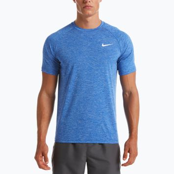 Мъжка тренировъчна тениска Nike Heather navy blue NESSA589-494