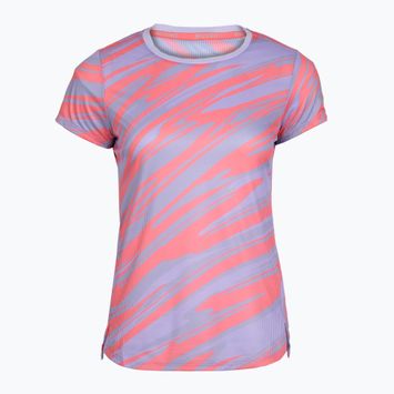 Дамска тениска за бягане Mizuno DAF Graphic Tee pastel lilac