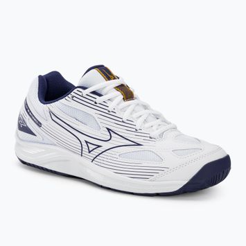 Мъжки обувки за волейбол Mizuno Cyclone Speed 4 white/blueribbon/mp gold