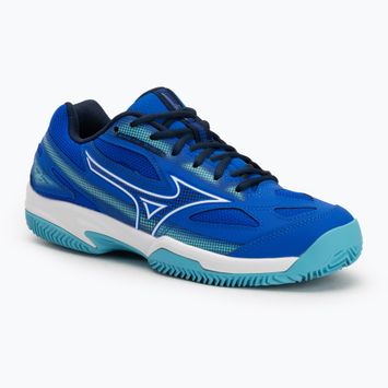 Mizuno Break Shot 4 CC обувки за тенис mugen blue/ white/ river blue