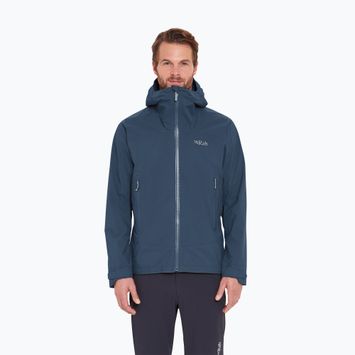 Мъжко яке за дъжд Rab Downpour Light tempest blue