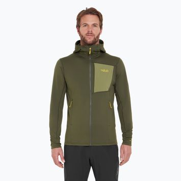 Мъжки суитшърт Rab Superflux Hoody army