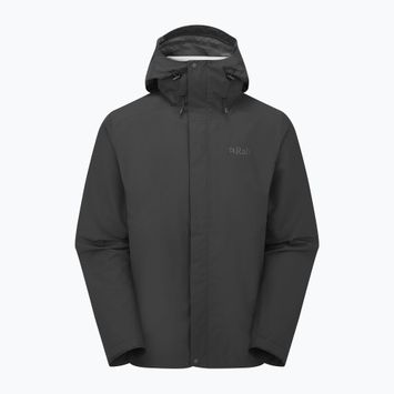 Мъжко дъждобранно яке Rab Downpour black