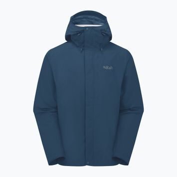 Rab Downpour мъжко дъждобранно яке tempest blue