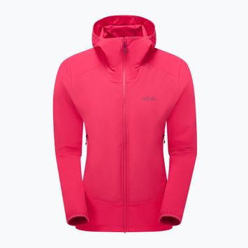 Дамско софтшел яке Rab Borealis Hoody watermelon