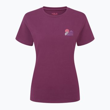 Дамска тениска Rab Tuku Vista Tee mulberry
