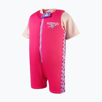 Speedo Детски костюм за плуване с щампа в розово 8-1225814683