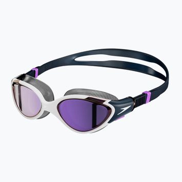 Очила за плуване Speedo Biofuse 2.0 Mirror white/true navy/sweet purple