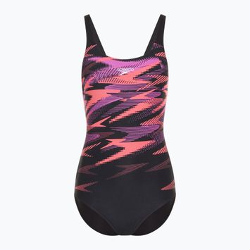 Дамски бански костюм от една част Speedo HyperBoom Placement Muscleback coral sands