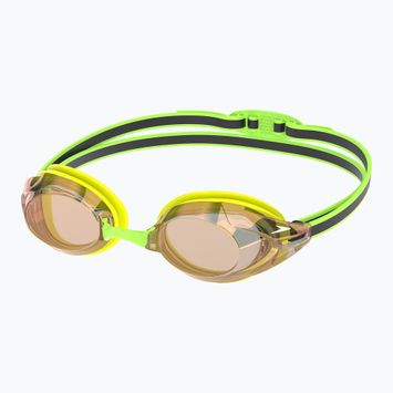 Огледални очила за плуване Speedo Vanquisher 3.0 Hyper Yellow/Grey/ablaze mirror