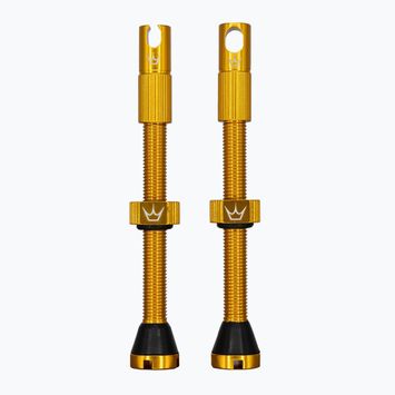 Peaty's X Chris King MK2 Presta Комплект безкамерни вентили 60 мм златни
