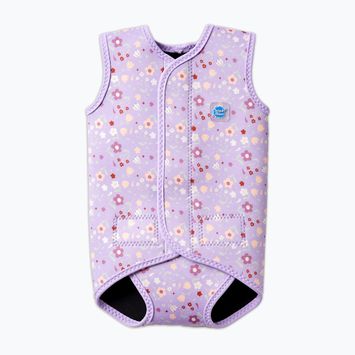 Детски неопренов костюм за плуване Splash About Baby Wrap lilac spring