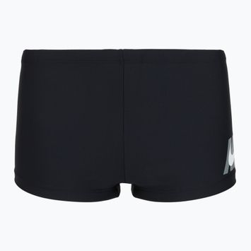 Мъжки боксерки за плуване Nike Logo Graphic Square Leg black