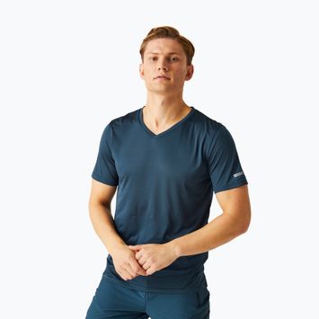 Мъжка риза за трекинг REGATTA Fingal V-Neck moonlight denim