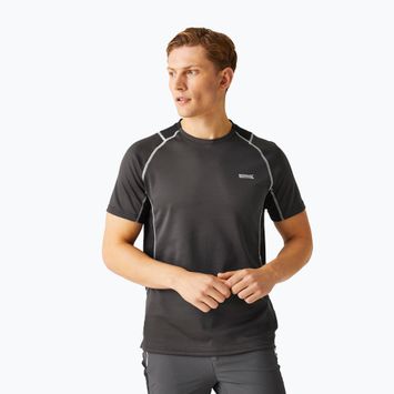 Мъжка тениска REGATTA Virda IV ash/black