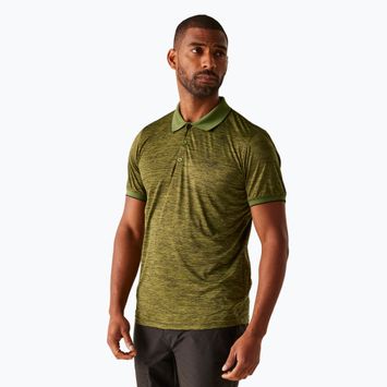 Мъжка риза за трекинг REGATTA Polo Remex II nephrite green
