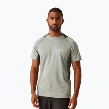 Мъжка тениска REGATTA Virda IV golden sand/treetop