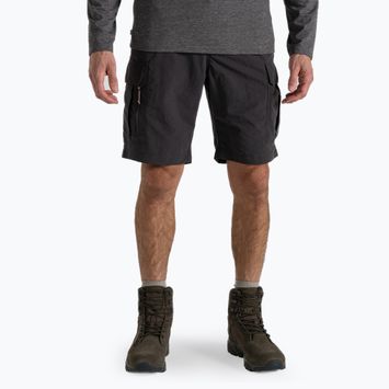 Мъжки къси панталони за трекинг Craghoppers NosiLife Cargo Short III black pepper