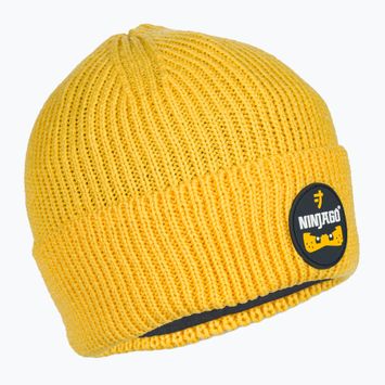 Детска ски шапка LEGO Lwasmus жълта