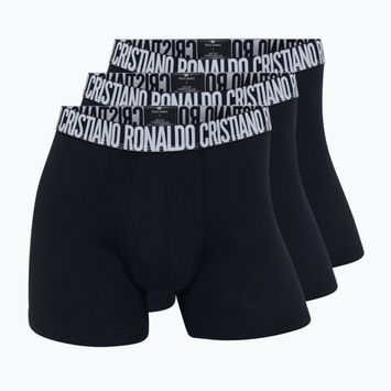 Мъжки боксерки CR7 Basic Trunk 3 pack black