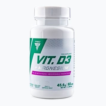 Витамин D3 + магнезий Trec витамин D3 + магнезий 60 капсули TRE/814