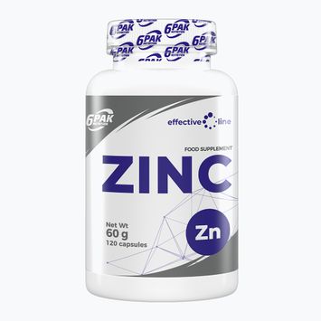 Цинк 6PAK EL ZINC 120 капсули