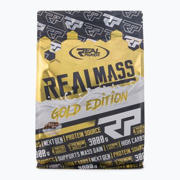Гейнер Real Pharm Real Mass Gold Edition 3kg шоколад 714978