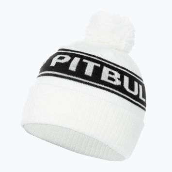 Pitbull West Coast зимна шапка Vermel бяла/черна