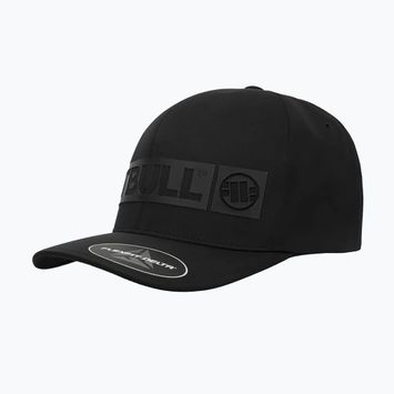 Питбул Пълна шапка ,,Hilltop" Stretch Fitted черна